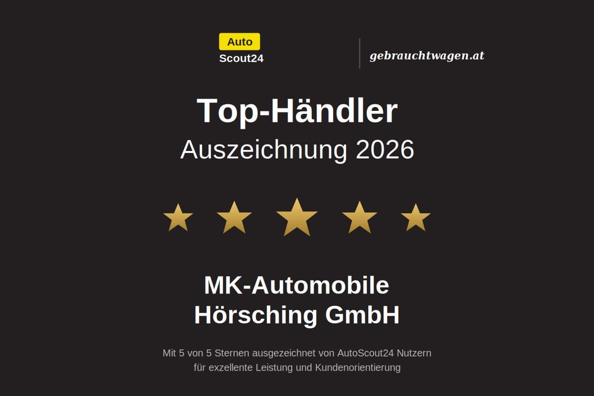 AutoScout24 Top-Händler 2026 — offizielle Auszeichnung von AutoScout24